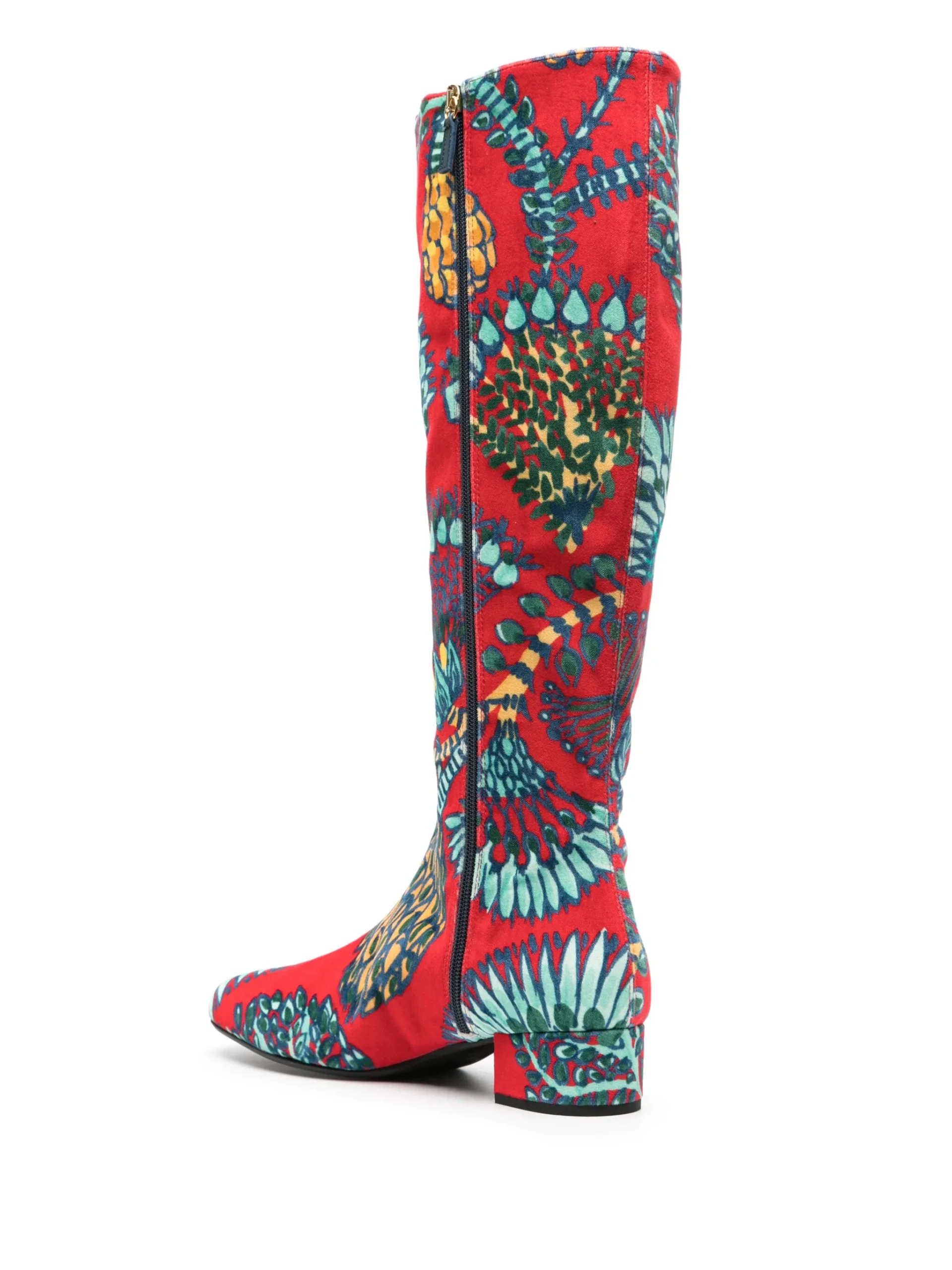 La DoubleJ Edie velvet boots - Görsel 3