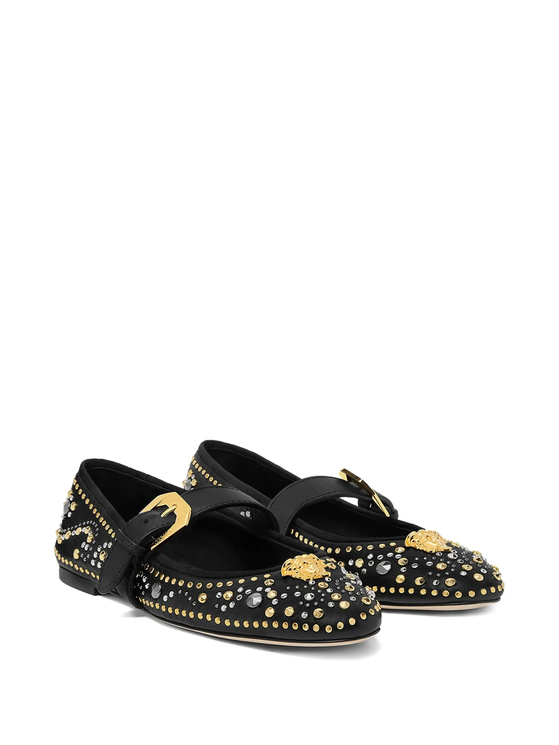 Versace La Medusa ballet flats - Görsel 2