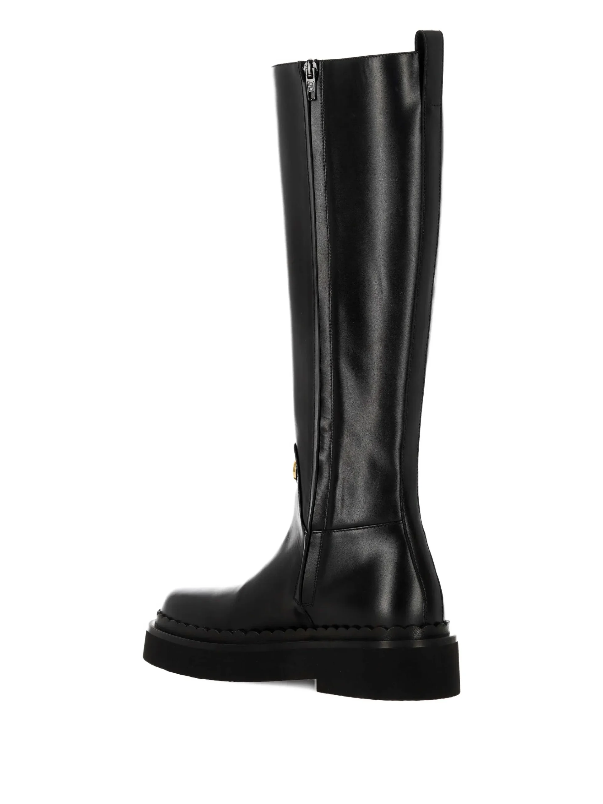Valentino Garavani VLogo Signature leather boots - Görsel 4
