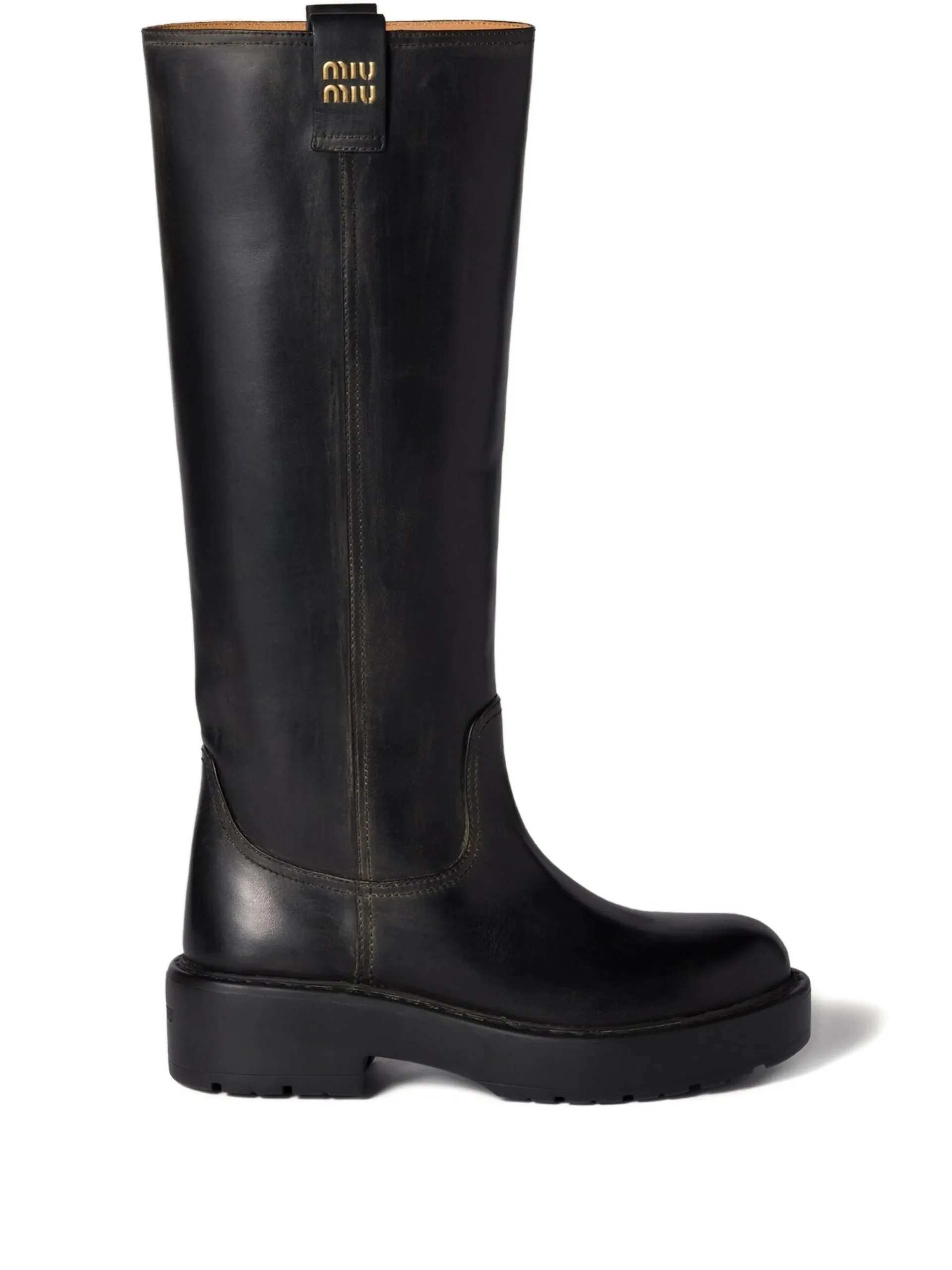 Miu Miu leather boots