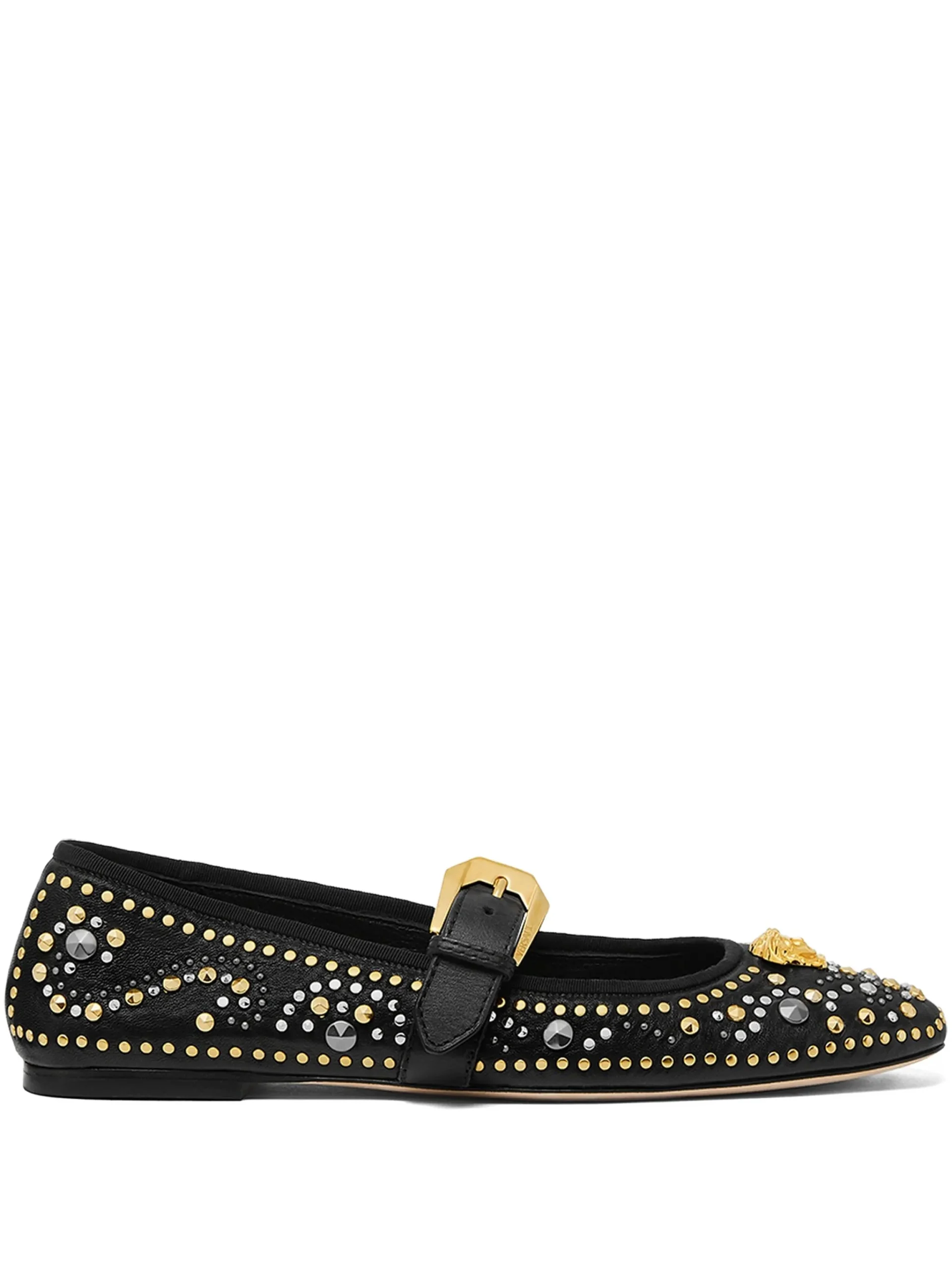Versace La Medusa ballet flats